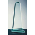 Pinnacle Award - Jade Glass (12 1/2"x6"x3")